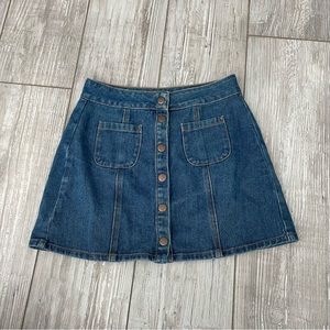 Urban Outfitters Button Down Skirt